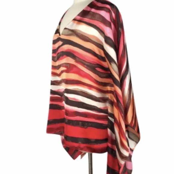 Dana Buchman Silky Poncho Style Top Plus Size 2XL - Picture 8 of 9